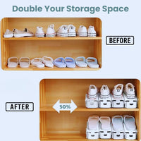 SpaceSavvy Shoe Stacker | The smart way to organize your shoes